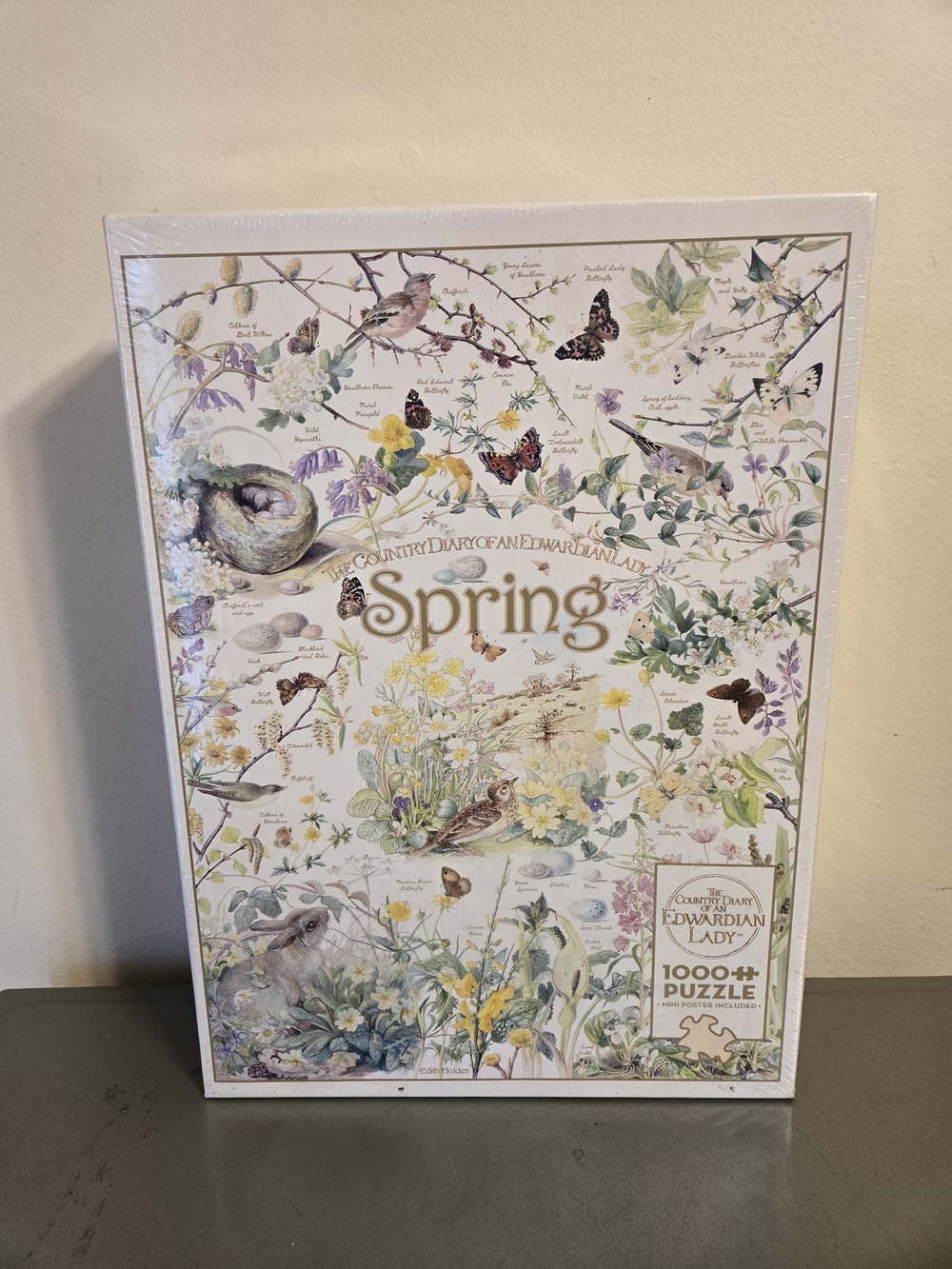 Cobble Hill 1000 Piece Jigsaw Puzzle titled "Country Diary: Spring"